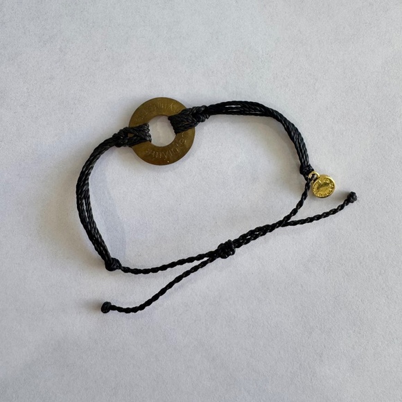 Pura Vida "Motivation" Black Bracelet - Picture 2 of 3